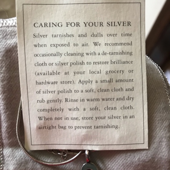 Silver and Amethyst Red Envelope necklace - Picture 5 of 5